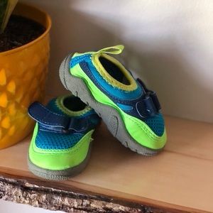 Water Shoes, Toddler, Size 5, Color Blue, Green
